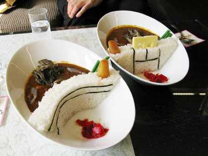 In Japan, they have this food called 'damukare' that will make you hungry when you look at it...