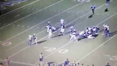 Texas high school football players 'blindsided' game official