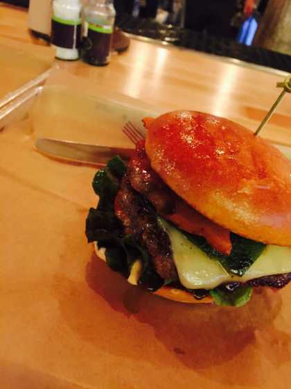 #Hopdoddy's Llano Poblano burger is #TheBomb
