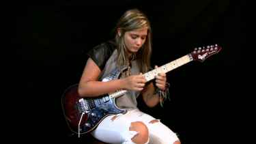 Tina S, 16-Year-Old Girl 'Shred Queen of YouTube', Covers Jason Becker's Altitude