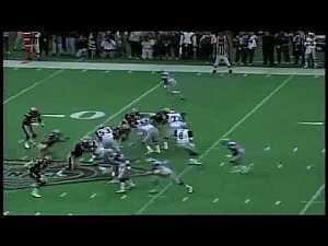 #Sports: #NFL: Larry Allen, weight 325 lbs, running down a linebacker...