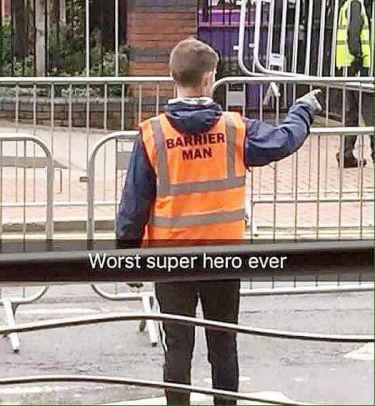 Worst superhero ever!