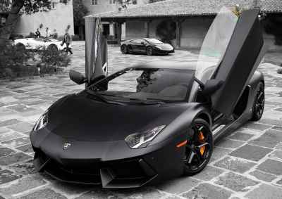 Matte Black #Lamborghini