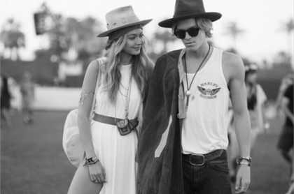 Gigi Hadid + Cody Simpson = #Coachella