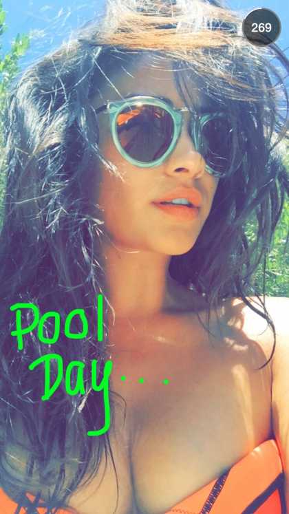 Shay Mitchell snapchat is a reality show #officialshaym