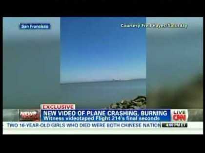 #News: Amateur video of the Boeing 777 Asiana Flight 214 crash at San Francisco airport