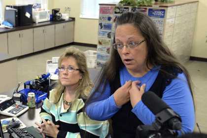 The Kentucky Clerk Who Refuse To Issue Gay Marriage Licenses Has Wed Four Times