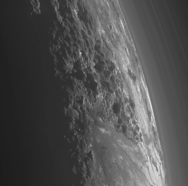 High Res Image of #Pluto's Ice Mountain Surface