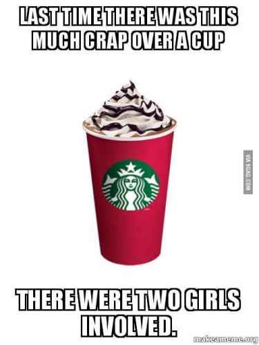 About #Starbucks Christmas Cup...