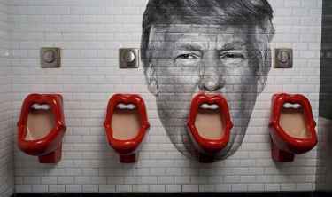 Donald Trump Urinal