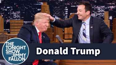 Donald Trump Lets Jimmy Fallon Mess Up His Hair