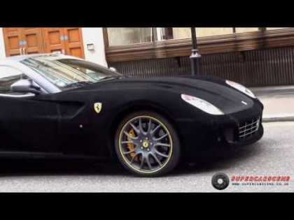 #Cars: The Famous Fuzzy Ferrari 599 in London