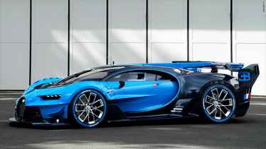 The Bugatti Vision Gran Turismo