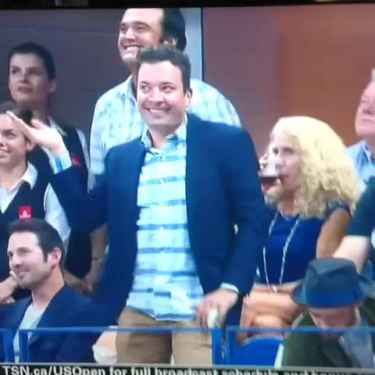 Jimmy Fallon and Justin Timberlake Dance 'Single Ladies' at the US Open
