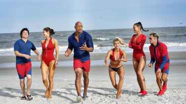 The Rock shared an exclusive look of the new Baywatch squad
