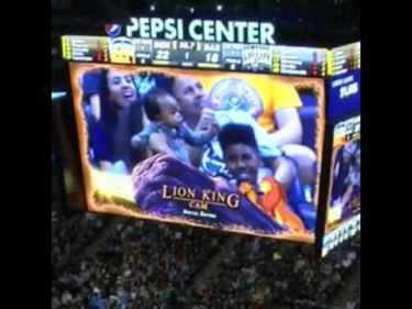 The Denver Nuggets' Lion King cam is brilliant!
