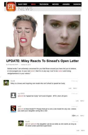 Ken M on Miley Cyrus #FunnyComments