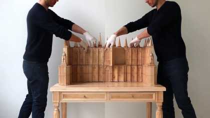 A Vanity Dresser That Transforms Into A Church