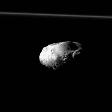 NASA Released Hi-Res Image of Saturn's Moon Prometheus