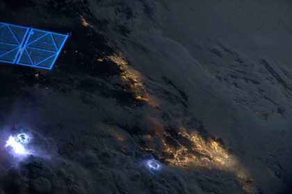 #Photography: Lightning Storms Photographed From #Space