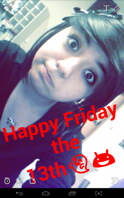#Selfie Happy Friday the 13th everybody. :)