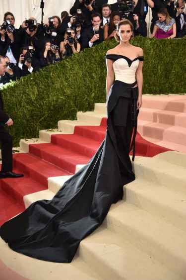 Emma Watson at Met Gala 2016 Red Carpet