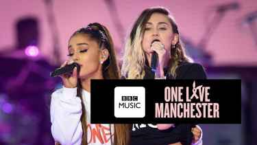 One Love Manchester: Miley Cyrus and Ariana Grande sings Don't Dream It's Over