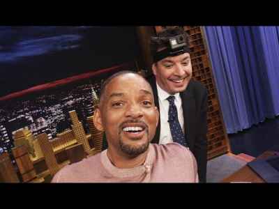 Will Smith Celebrates 1 Million YouTube Subscribers at The Tonight Show w/ Jimmy Fallon