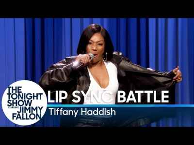 Tiffany Haddish Killed James Brown's Sex Machine in #LipSyncBattle at Jimmy Fallon Show