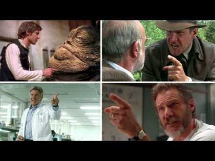 #Celeb: Harrison Ford Points At Stuff A Lot In Acting | #Funny