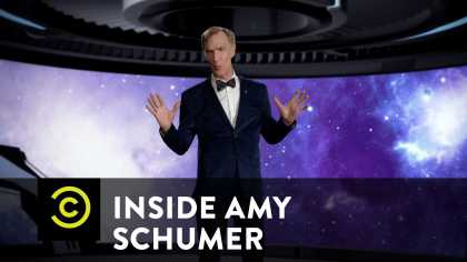 Bill Nye And Amy Schumer Talks About The Universe