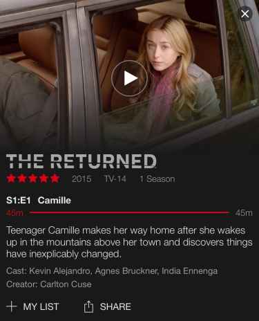 What To Watch: The Returned