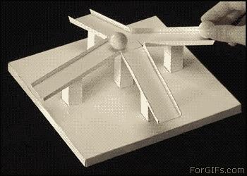 The perspective messes up with your mind #gif