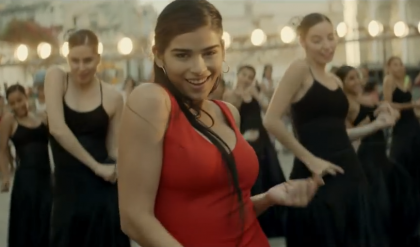 Who is the lady in red in Enrique Iglesias Bailando music video?