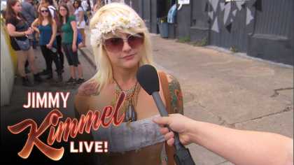 Jimmy Kimmel asks ovbioust questions to stoned people in Austin Texas - #SXSW
