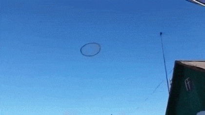 A Mysterious Black Ring Captured On Video Floating Over Kazakhstan Baffles Villagers