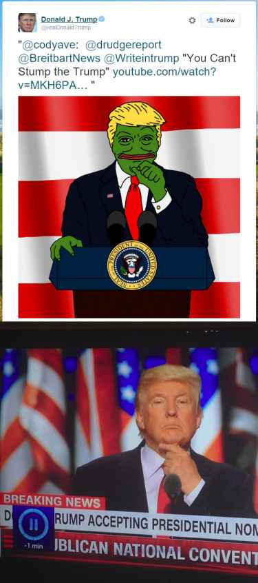 President-elect Pepe the frog Trump