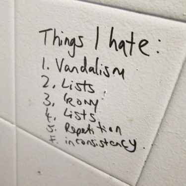 Things I Hate 🤣