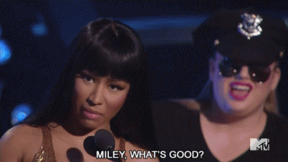 Nicki Minaj Called Miley Cyrus 'Bitch' on MTV VMAs