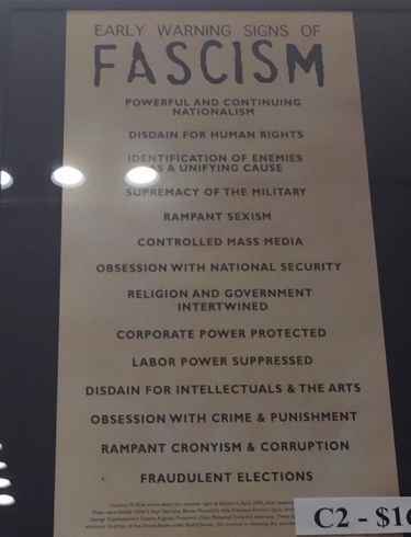 Holocaust Museum: 'Early Warning Signs of Fascism'