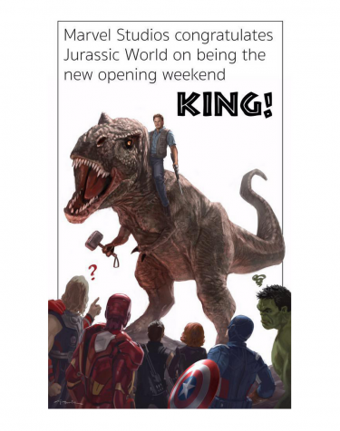 Marvel Studios Congratulates Jurassic World on Being the New King of Opening Weekend