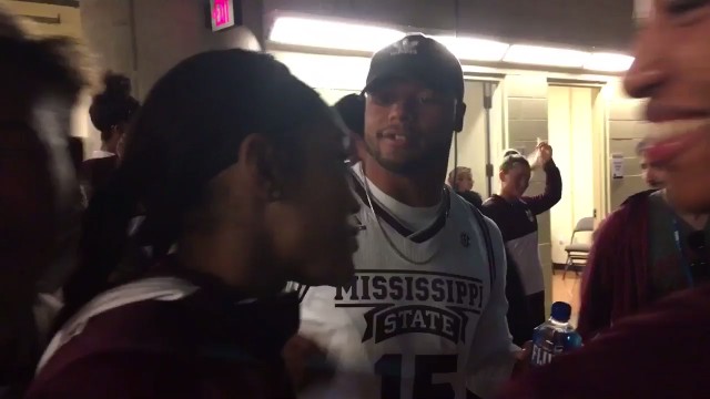 #DakPrescott spotted at Women's Final Four Wearing No. 15 Basketball Jersey #WFinalFour