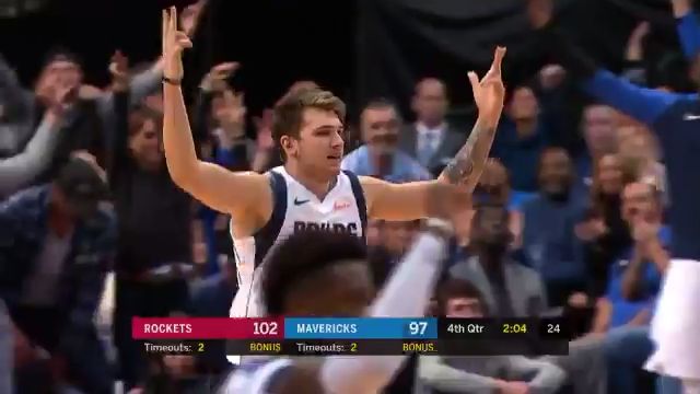 #MAVS' Luka Doncic Goes for 11-0 Run By Himself To Win The Game Against #Rockets!. #LukaDoncic