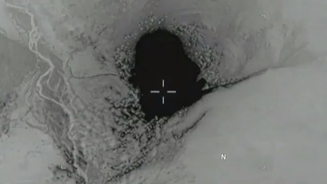 Video of US MOAB bomb dropped in Afghanistan