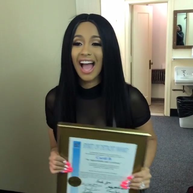 #CardiB: If you think you're ugly, there's somebody out there who's uglier than you...