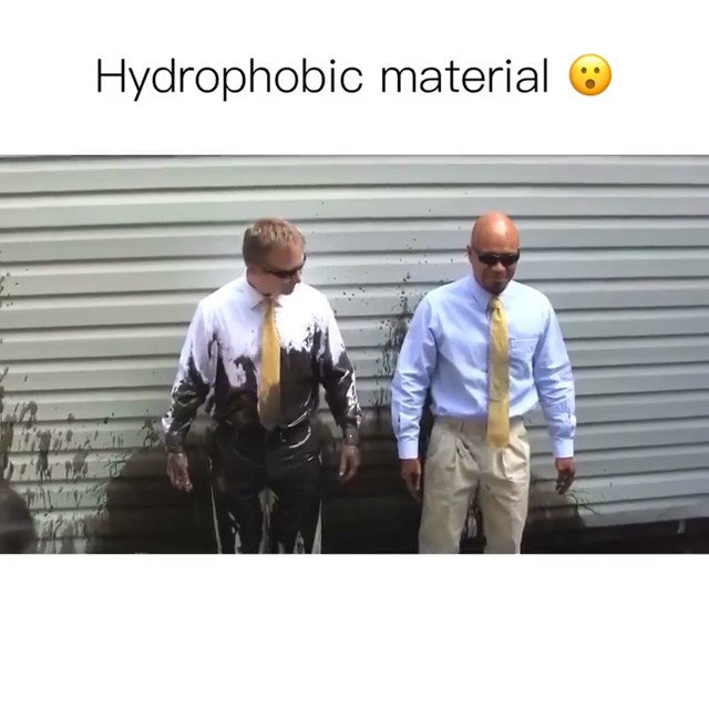 VIDEO: What is a hydrophobic material?
